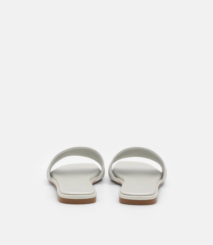 Leather Sandals - Silver