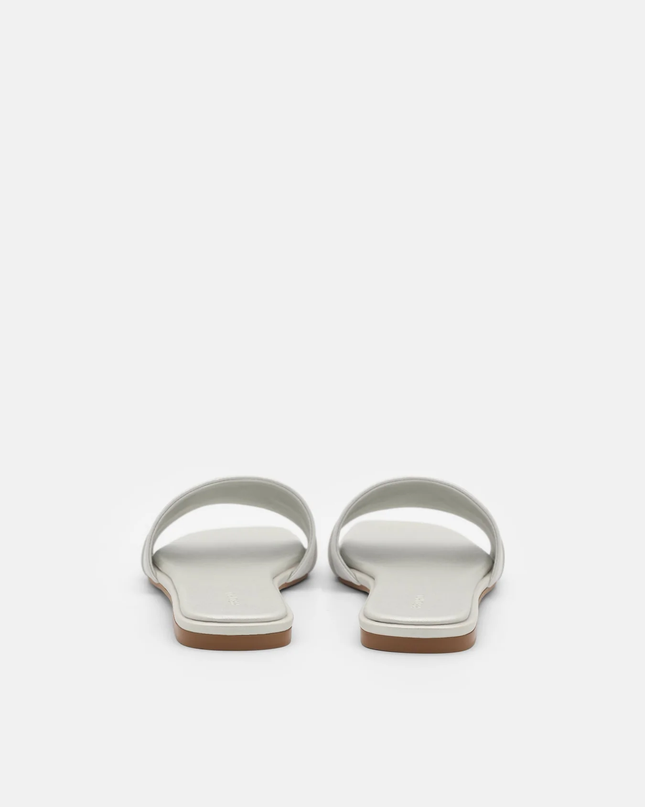 Leather Sandals - Silver