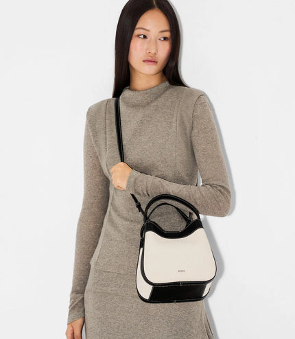 Dana Canvas Bucket Bag - Black Canvas