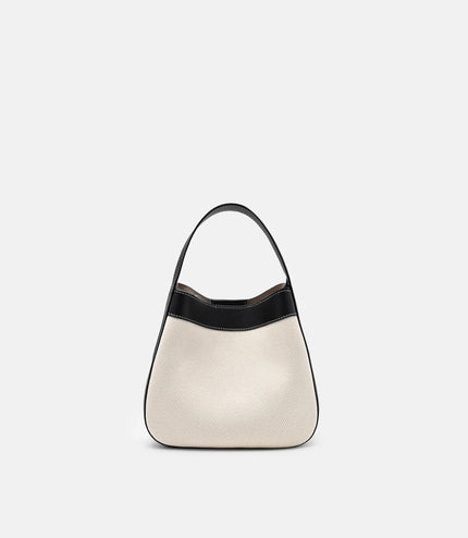 Dana Canvas Bucket Bag - Black Canvas