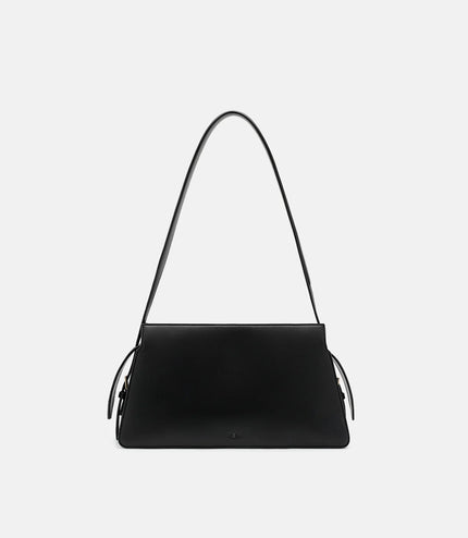 Geometric Shoulder Bag - Black
