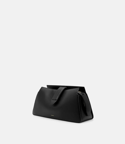 Geometric Shoulder Bag - Black