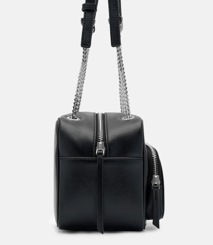 Puffy Shoulder Bag - Black