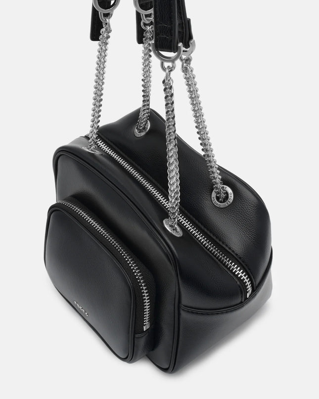 Puffy Shoulder Bag - Black