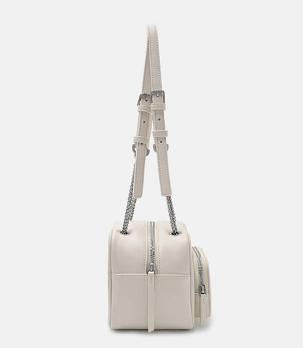 Puffy Shoulder Bag - Chalk