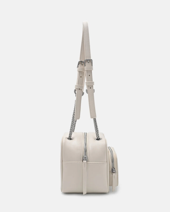 Puffy Shoulder Bag - Chalk
