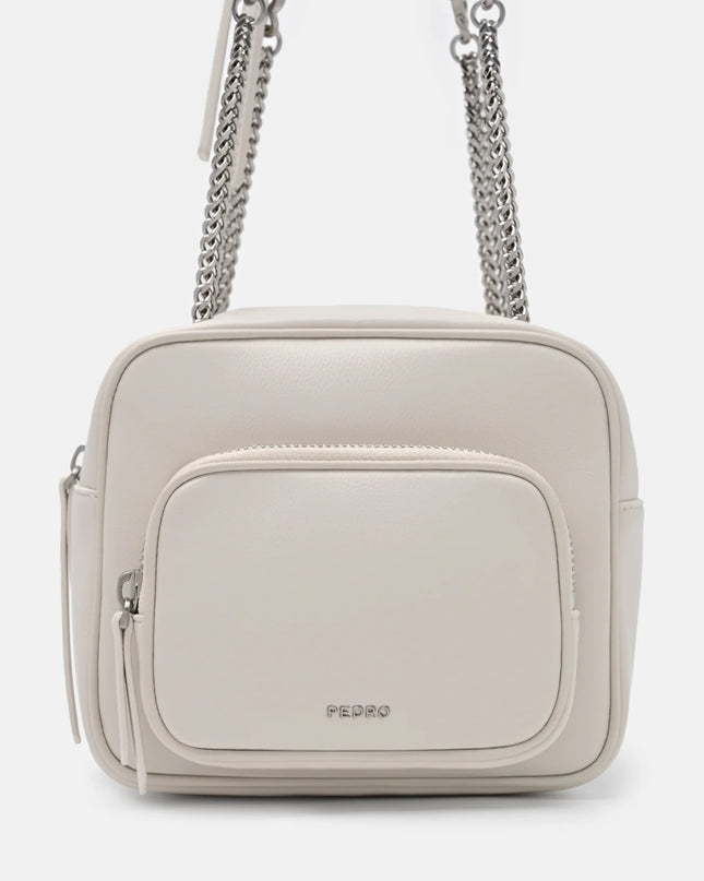 Puffy Shoulder Bag - Chalk