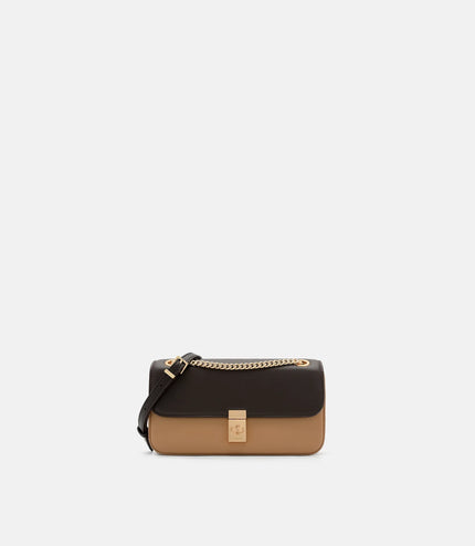 Farida Leather Mini Shoulder Bag - Multi