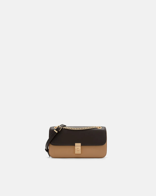 Farida Leather Mini Shoulder Bag - Multi