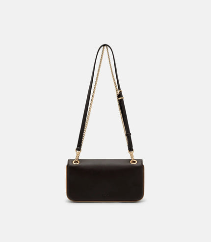 Farida Leather Mini Shoulder Bag - Multi