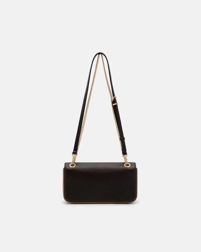 Farida Leather Mini Shoulder Bag - Multi