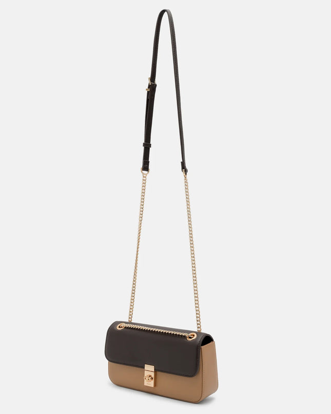 Farida Leather Mini Shoulder Bag - Multi
