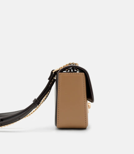 Farida Leather Mini Shoulder Bag - Multi