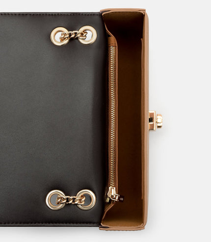 Farida Leather Mini Shoulder Bag - Multi