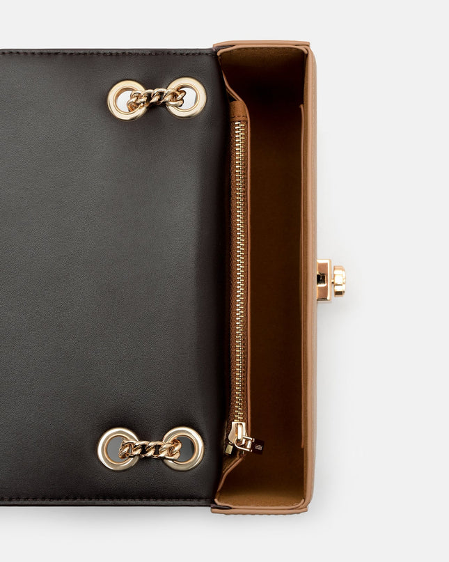 Farida Leather Mini Shoulder Bag - Multi