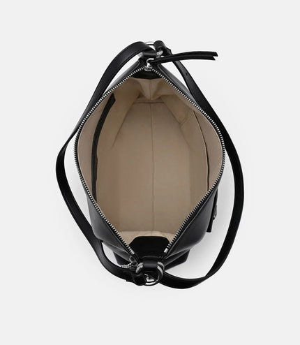 Slouchy Two-Way Carry Backpack - Black