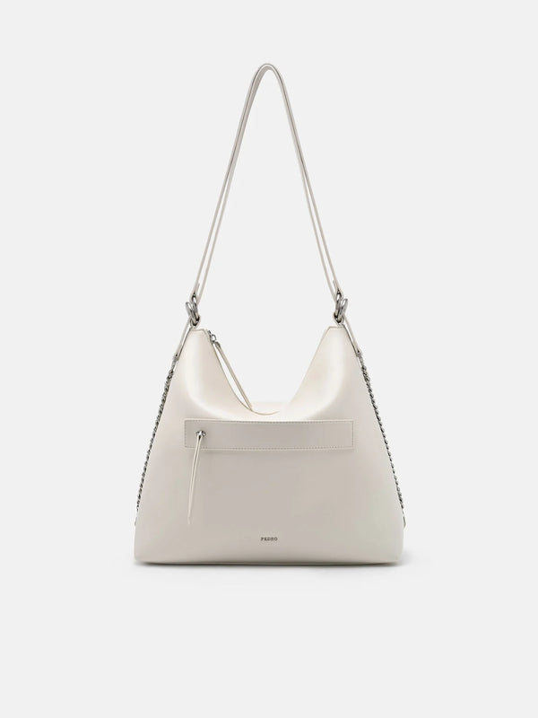 Slouchy Two-Way Carry Backpack - Chalk