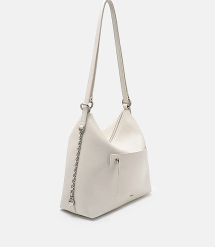 Slouchy Two-Way Carry Backpack - Chalk