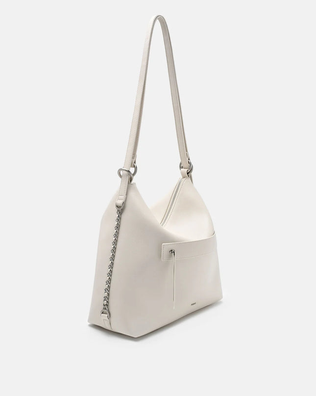 Slouchy Two-Way Carry Backpack - Chalk