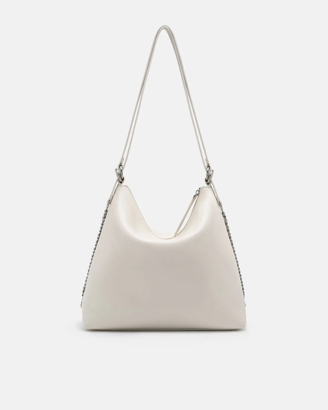 Slouchy Two-Way Carry Backpack - Chalk