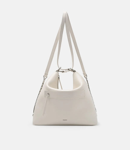 Slouchy Two-Way Carry Backpack - Chalk