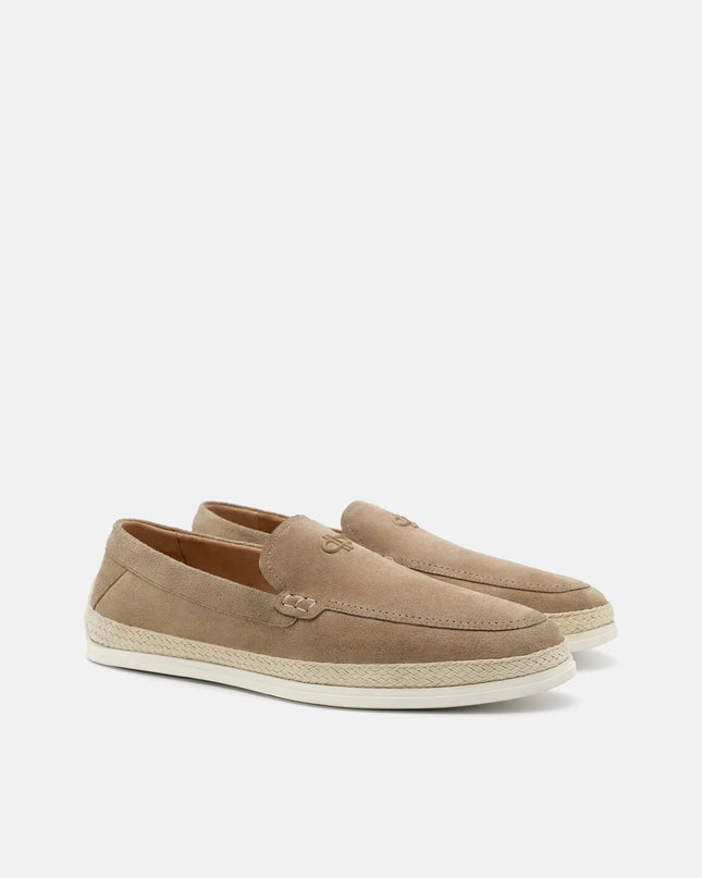 Vito Leather Loafers - Sand