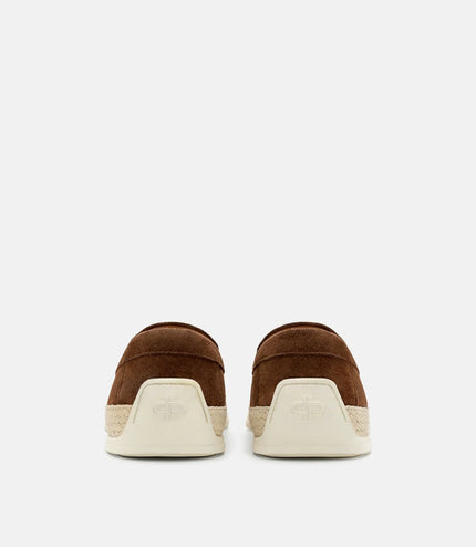 Vito Leather Loafers - Brown Suede
