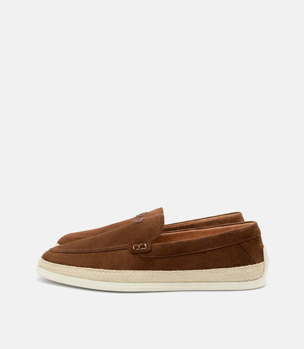 Vito Leather Loafers - Brown Suede