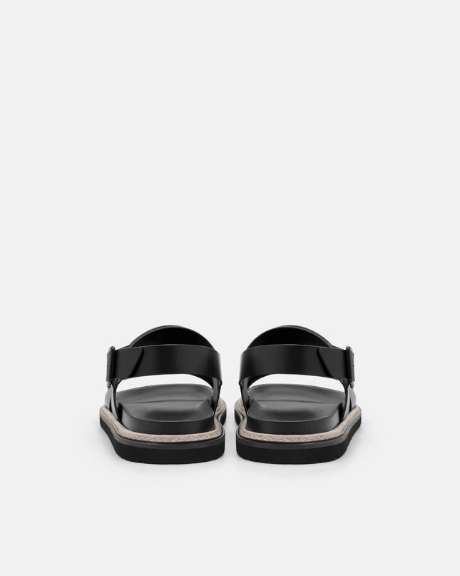Cutler Backstrap Sandals - Black