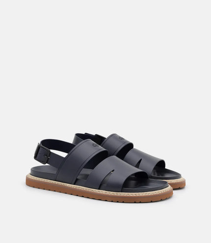 Cutler Backstrap Sandals - Navy