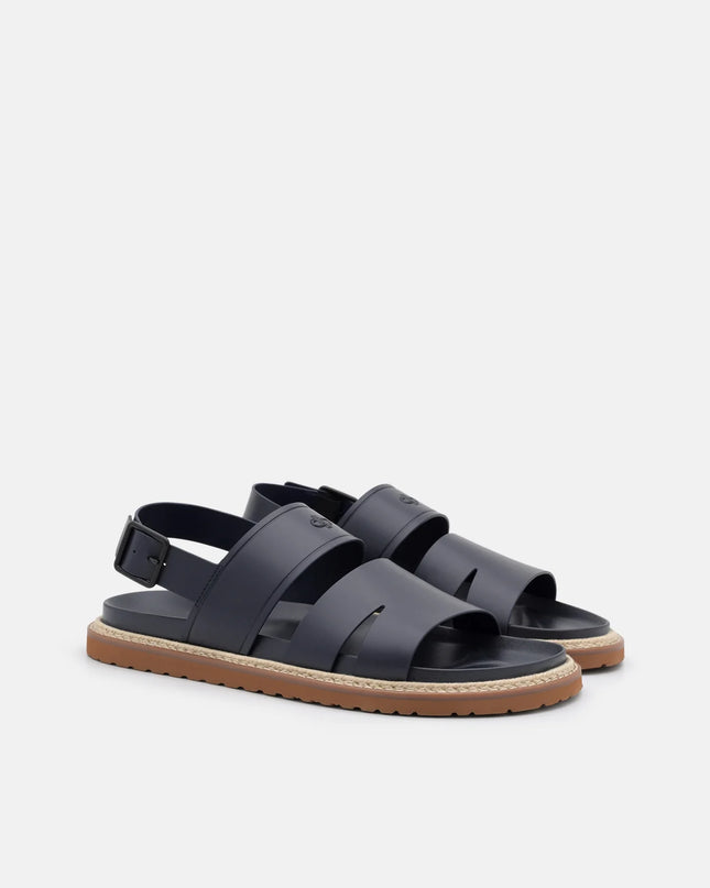 Cutler Backstrap Sandals - Navy