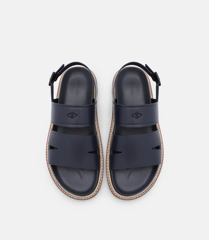 Cutler Backstrap Sandals - Navy