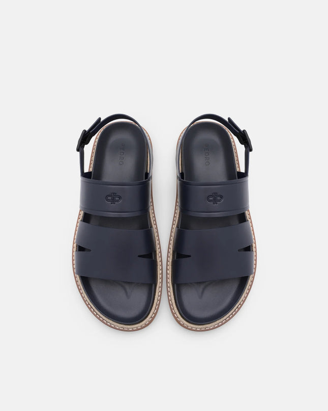 Cutler Backstrap Sandals - Navy