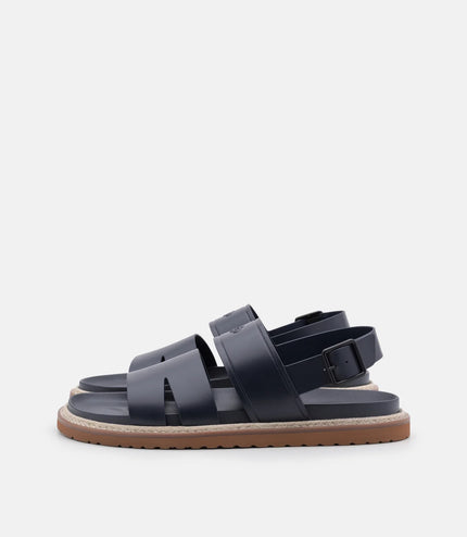 Cutler Backstrap Sandals - Navy