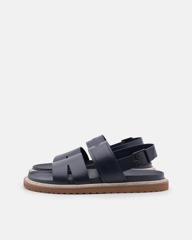 Cutler Backstrap Sandals - Navy