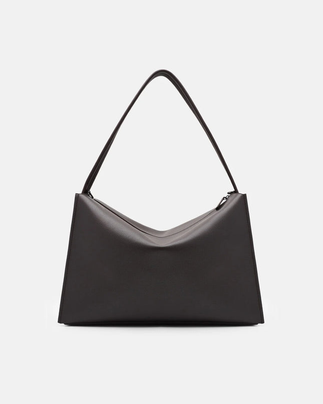 Slouch Crossbody Bag - Dark Brown