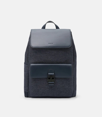 Tex Leather Backpack - Navy Fabric