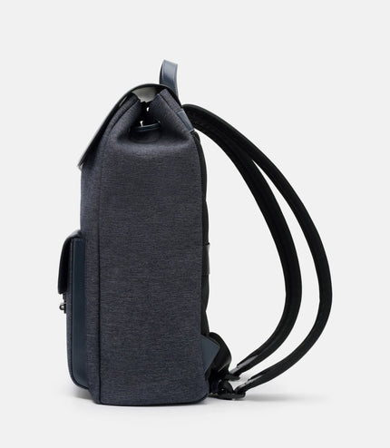 Tex Leather Backpack - Navy Fabric