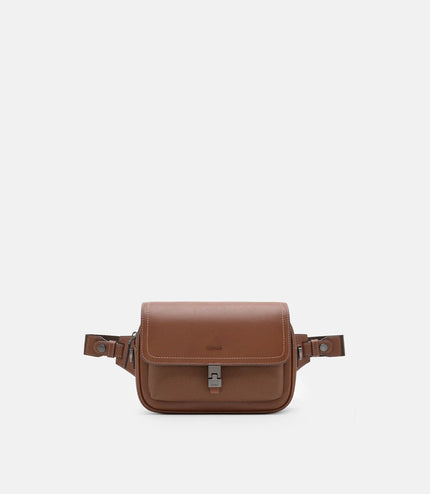 Jatte Belt Bag - Cognac Textured
