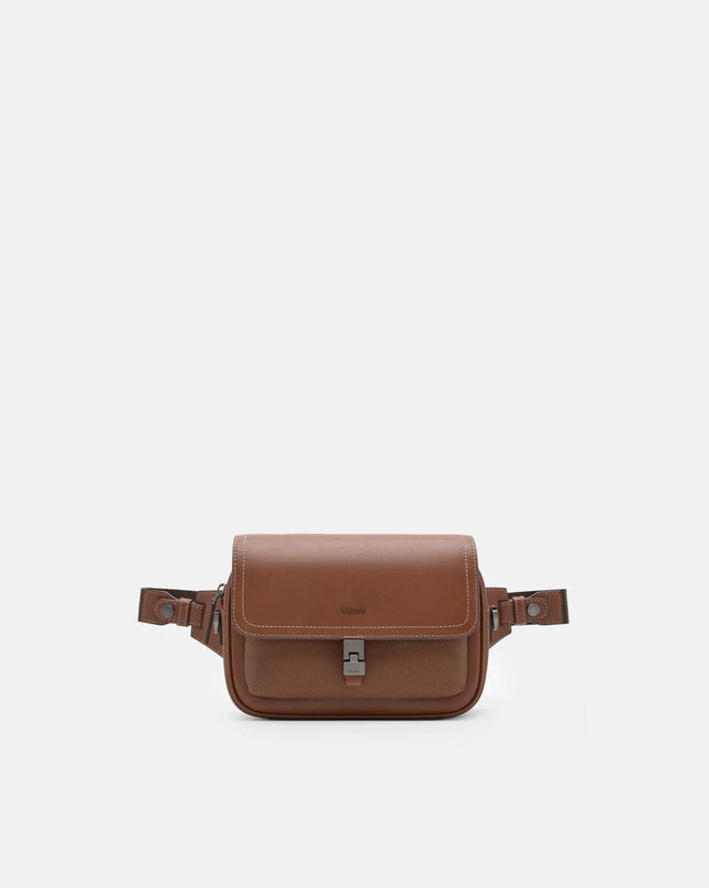 Jatte Belt Bag - Cognac Textured