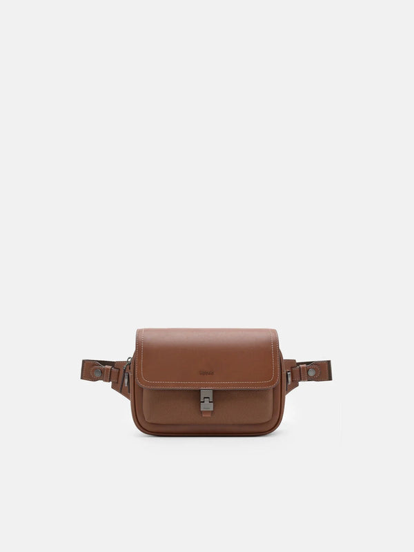 Jatte Belt Bag - Cognac Textured