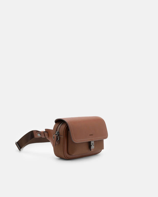 Jatte Belt Bag - Cognac Textured