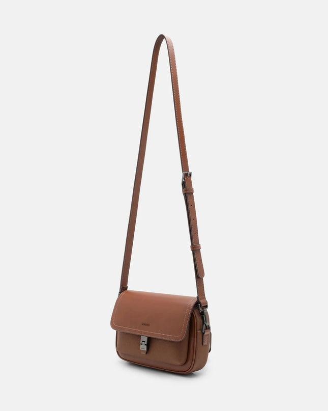 Jatte Belt Bag - Cognac Textured