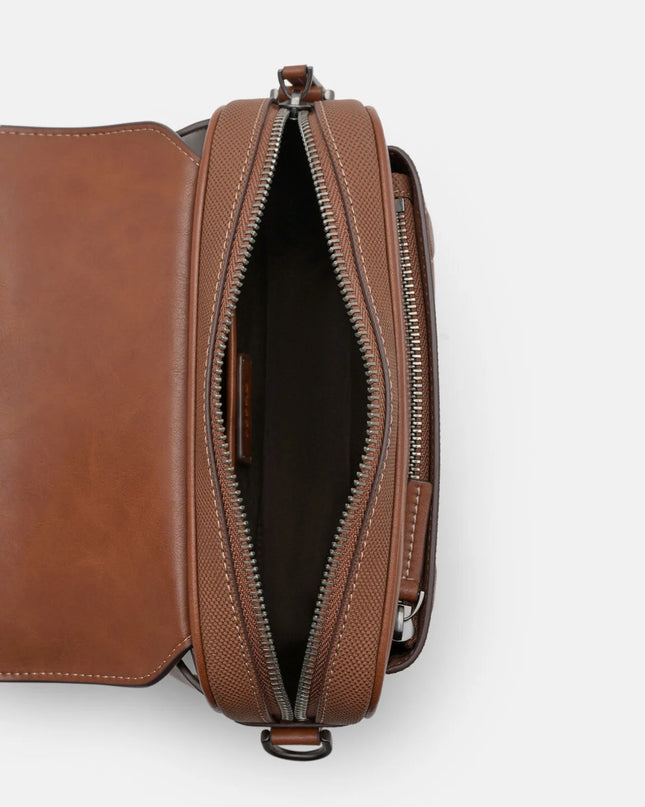 Jatte Belt Bag - Cognac Textured