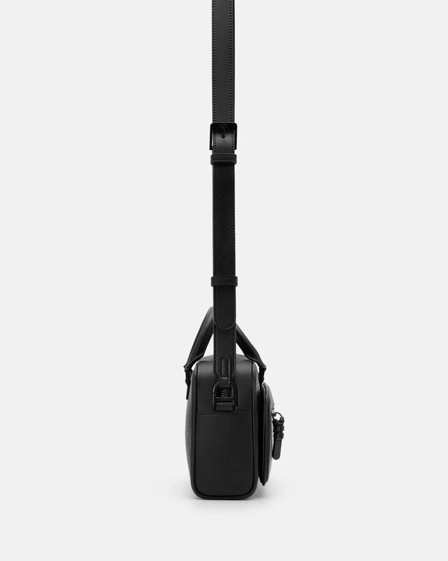 Crosby Crossbody Bag - Black Embossed
