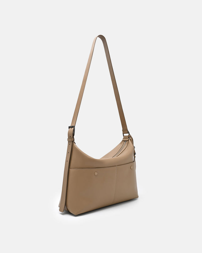 Pierce Crossbody Bag - Dark Brown