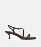 Dark Brown Satin / 34