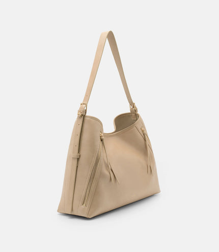 Kristen Hobo Bag - Beige