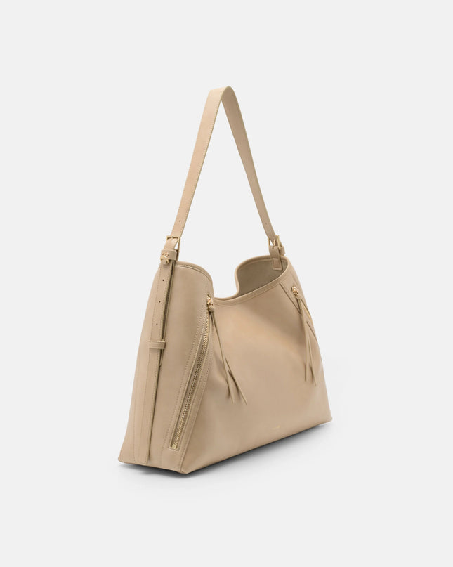 Kristen Hobo Bag - Beige