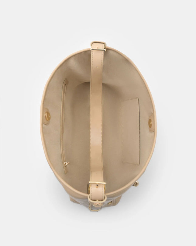 Kristen Hobo Bag - Beige